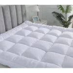Hotel Quality Mattress Topper Extra Thick, 10 CM / 4 Inch Thick & Extra Soft, Easy Care & Machine Washable, Comes In Single, Small Double, Double, King & Super King Sizes. - Image 3